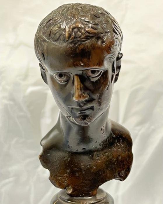Bronze bust of Roman emperor Caligula rediscovered after 200 years