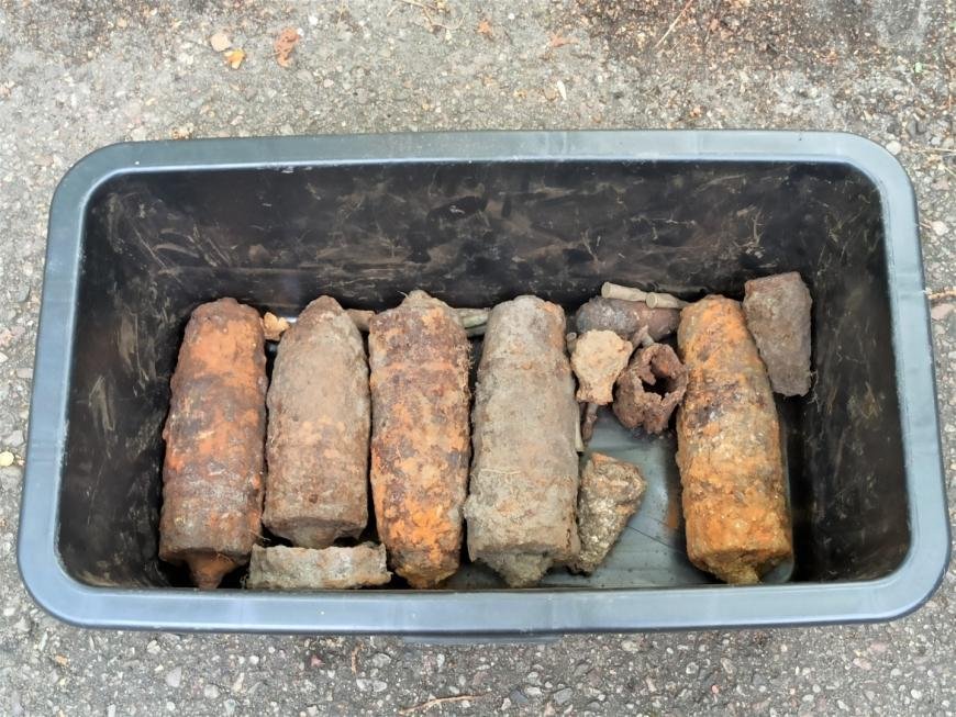 Historic mine clearance on Westerplatte Peninsula reveals thousands of WWII explosives and artifacts
