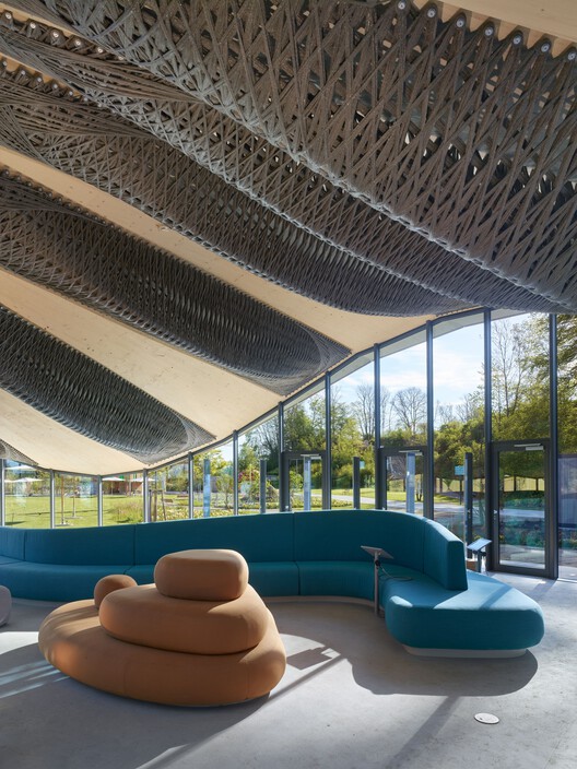 Hybrid Flax Pavilion / ICD/ITKE/IntCDC University of Stuttgart - Image 5 of 35