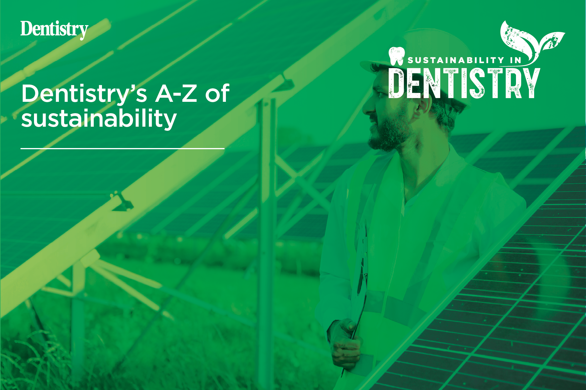 Dentistry's A-Z of sustainability